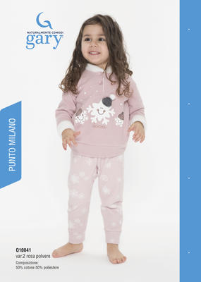 BABY GIRL PAJAMAS Q10041 Tellini S.r.l. Wholesale Clothing